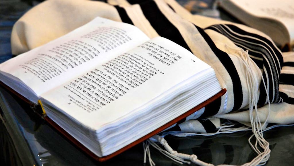 Jewish Bible and prayer shall