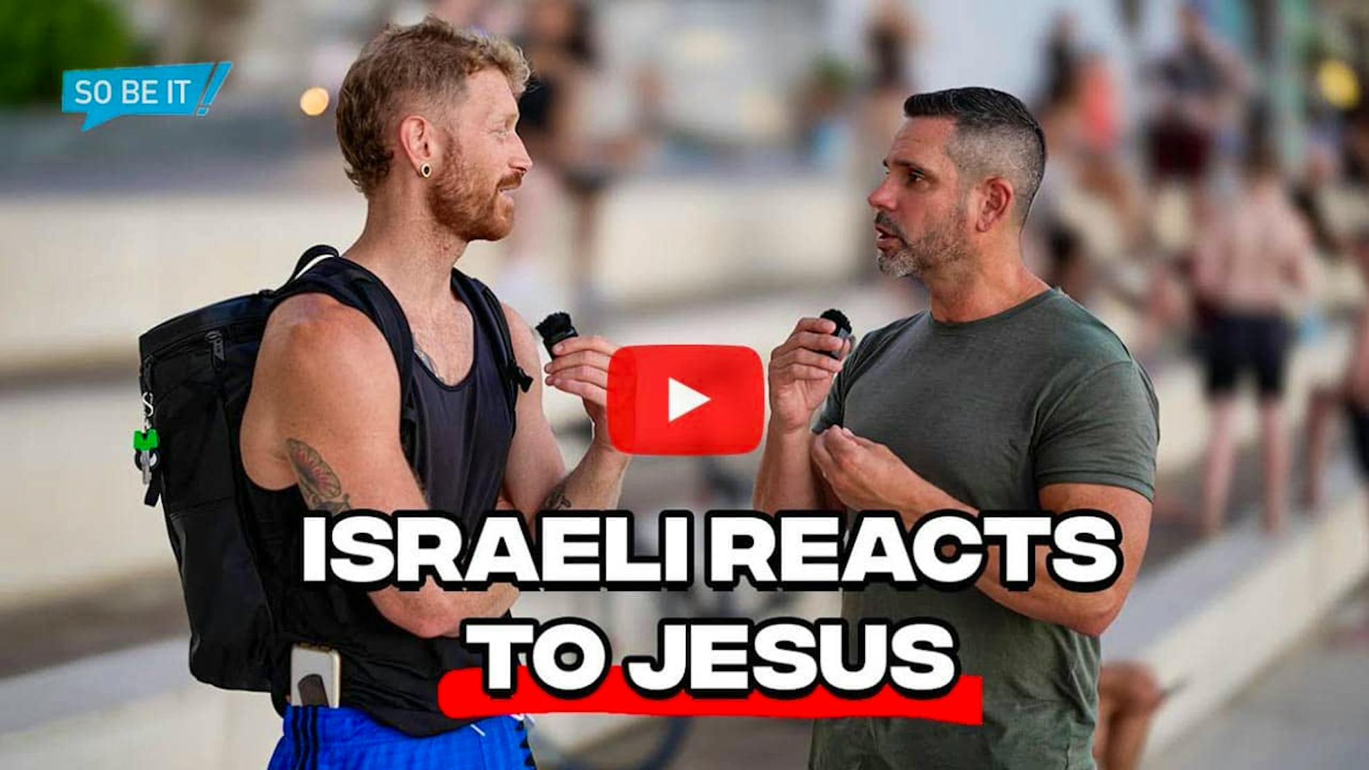 Jewish Athlete’s Reaction to Jesus | Israel Street Interview