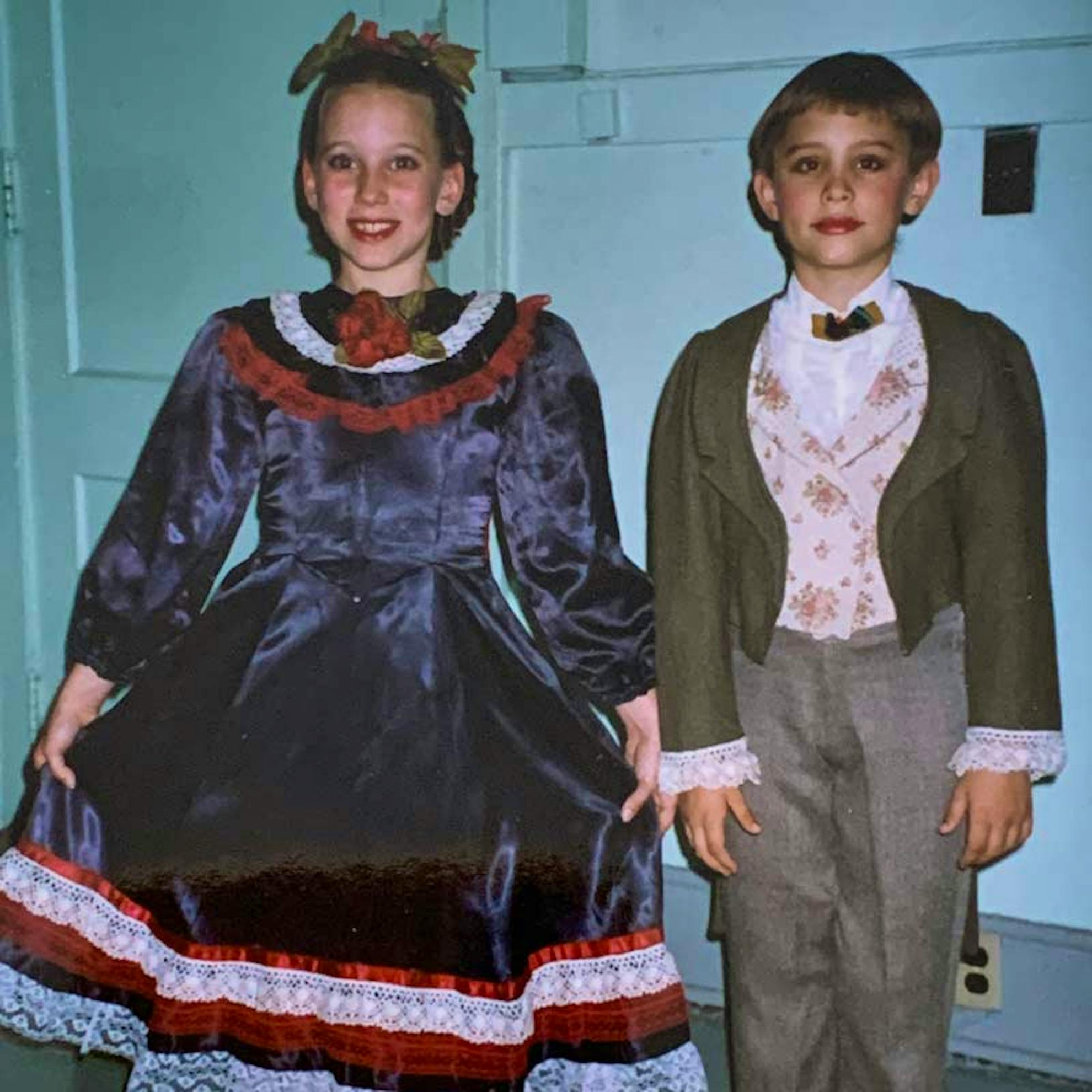 Simon backstage at Nutcracker performance