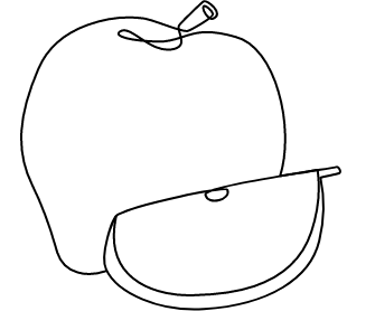 apple drawing