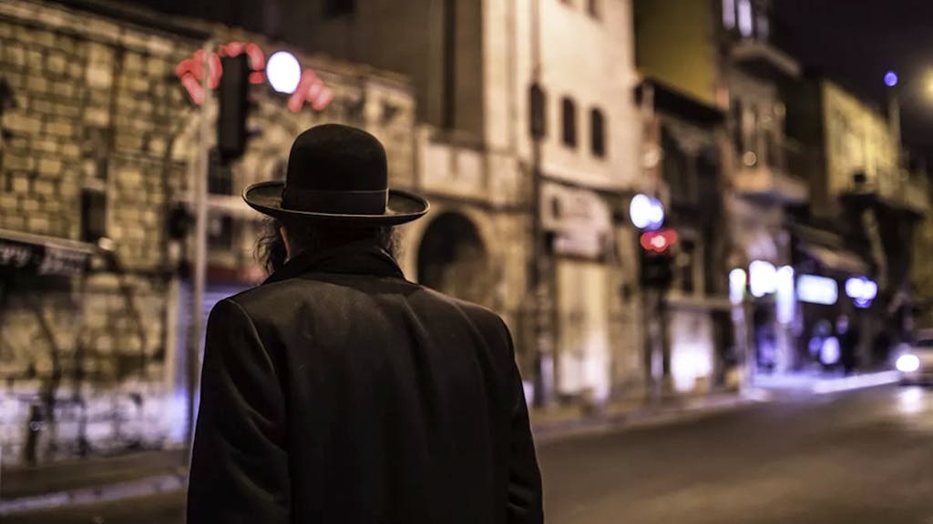 orthodox man in a street